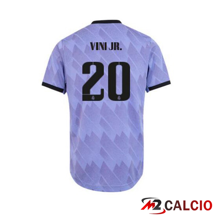 Maglie Calcio Personalizzate,Tute Calcio Squadre,Maglia Nazionale Italiana Calcio | Maglie Calcio Real Madrid (Vini Jr. 20) Seconda Porpora 2022/2023