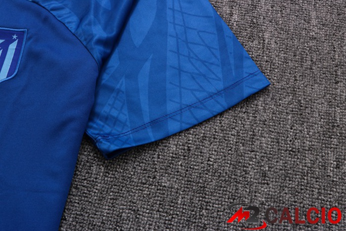 T Shirt Allenamento Atletico Madrid + Shorts Blu 2022/2023