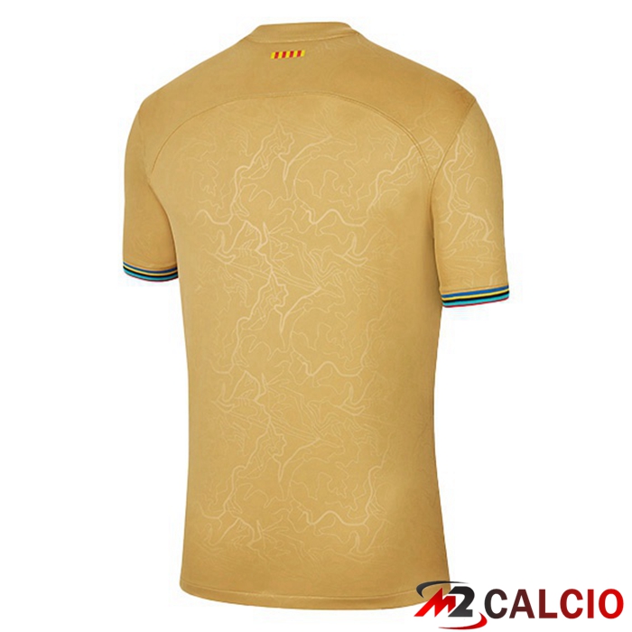 Maglie Calcio FC Barcellona Seconda Giallo 2022/2023