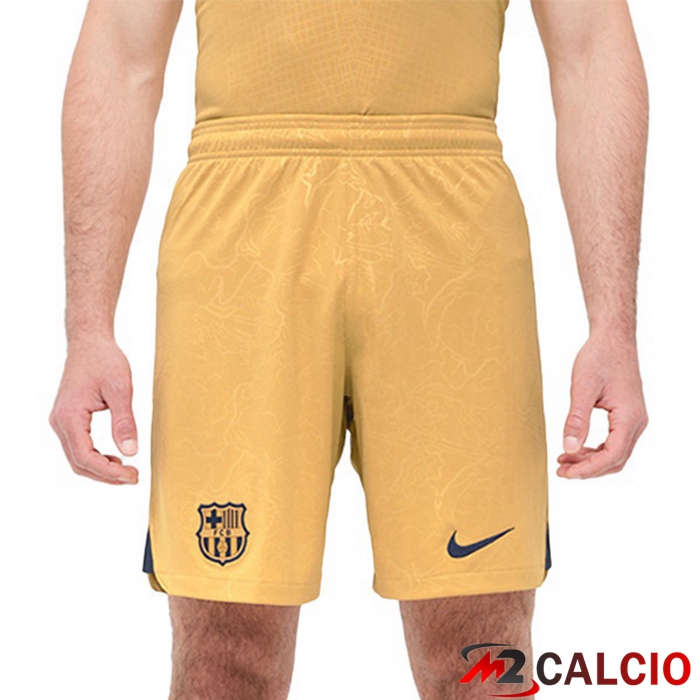 Maglie Calcio FC Barcellona Seconda Giallo 2022/2023