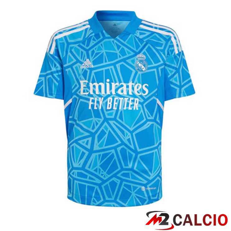 Maglie Calcio Personalizzate,Tute Calcio Squadre,Maglia Nazionale Italiana Calcio | Maglie Calcio Real Madrid Portiere Blu 2022/2023