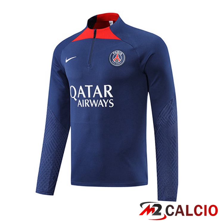 Maglie Calcio Personalizzate,Tute Calcio Squadre,Maglia Nazionale Italiana Calcio | Felpa Allenamento Paris PSG Blu Reale 2022/2023