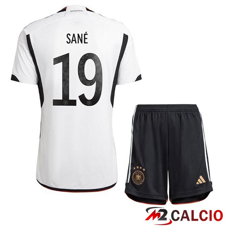 Maglie Calcio Personalizzate,Tute Calcio Squadre,Maglia Nazionale Italiana Calcio | Maglia Germania (SANÉ 19) Bambino Prima Nero Bianco Coppa del Mondo 2022 Maglie Calcio Personalizzate,Tute Calcio Squadre,Maglia Nazionale Italiana Calcio | Maglia Germania (SANÉ 19) Bambino Prima Nero Bianco Coppa del Mondo 2022