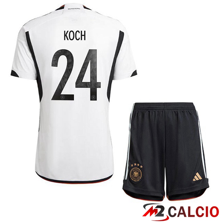 Maglie Calcio Personalizzate,Tute Calcio Squadre,Maglia Nazionale Italiana Calcio | Maglia Germania (KOCH 24) Bambino Prima Nero Bianco Coppa del Mondo 2022 Maglie Calcio Personalizzate,Tute Calcio Squadre,Maglia Nazionale Italiana Calcio | Maglia Germania (KOCH 24) Bambino Prima Nero Bianco Coppa del Mondo 2022
