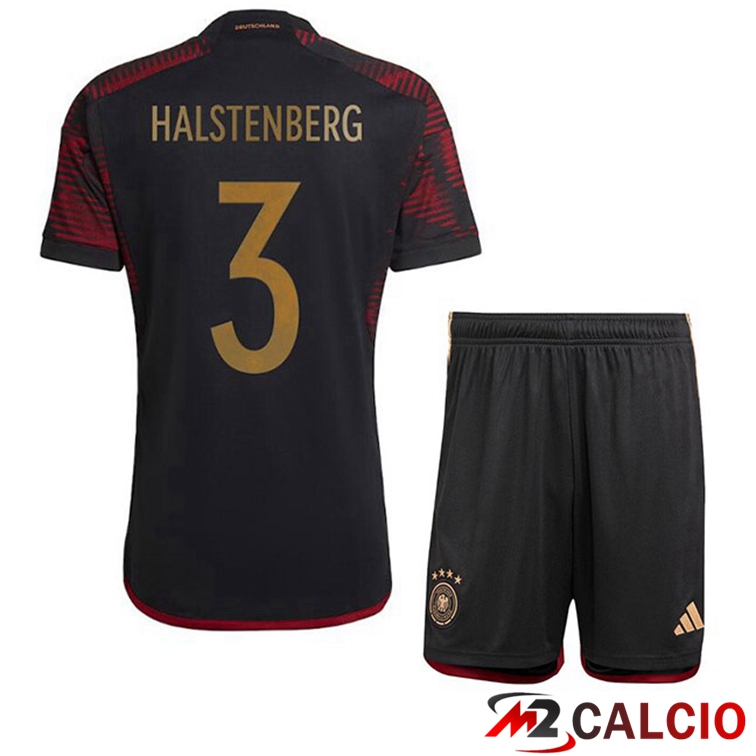 Maglie Calcio Personalizzate,Tute Calcio Squadre,Maglia Nazionale Italiana Calcio | Maglia Germania (HALSTENBERG 3) Bambino Seconda Nero Coppa del Mondo 2022 Maglie Calcio Personalizzate,Tute Calcio Squadre,Maglia Nazionale Italiana Calcio | Maglia Germania (HALSTENBERG 3) Bambino Seconda Nero Coppa del Mondo 2022