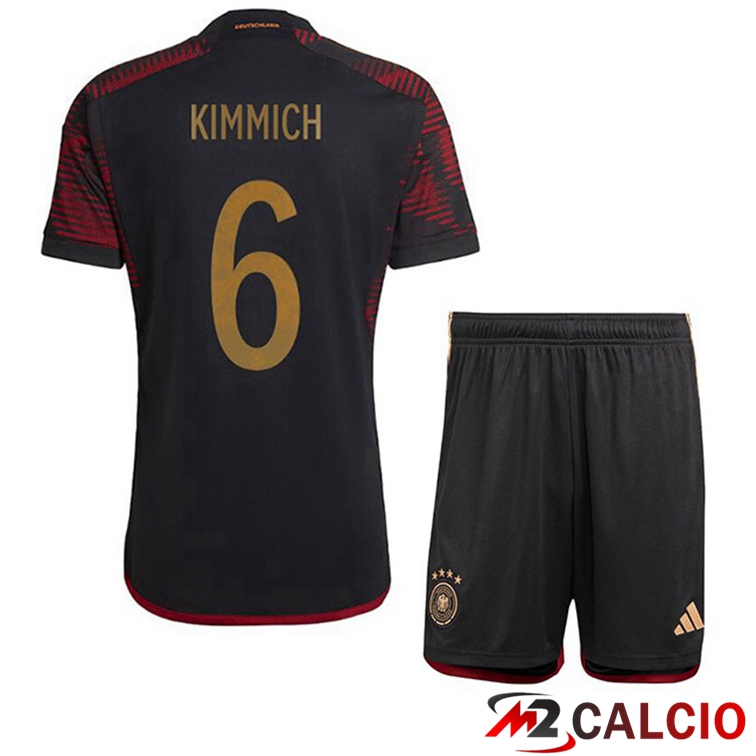 Maglie Calcio Personalizzate,Tute Calcio Squadre,Maglia Nazionale Italiana Calcio | Maglia Germania (KIMMICH 6) Bambino Seconda Nero Coppa del Mondo 2022 Maglie Calcio Personalizzate,Tute Calcio Squadre,Maglia Nazionale Italiana Calcio | Maglia Germania (KIMMICH 6) Bambino Seconda Nero Coppa del Mondo 2022