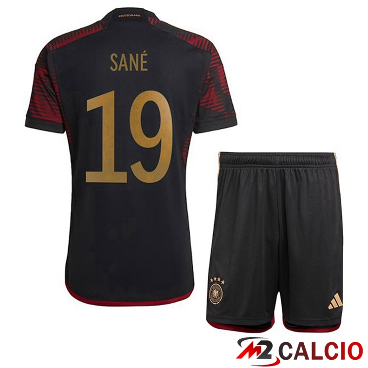 Maglie Calcio Personalizzate,Tute Calcio Squadre,Maglia Nazionale Italiana Calcio | Maglia Germania (SANÉ 19) Bambino Seconda Nero Coppa del Mondo 2022 Maglie Calcio Personalizzate,Tute Calcio Squadre,Maglia Nazionale Italiana Calcio | Maglia Germania (SANÉ 19) Bambino Seconda Nero Coppa del Mondo 2022