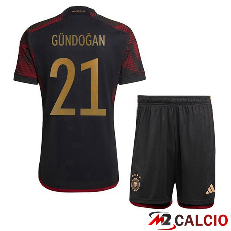 Maglie Calcio Personalizzate,Tute Calcio Squadre,Maglia Nazionale Italiana Calcio | Maglia Germania (GÜNDOGAN 21) Bambino Seconda Nero Coppa del Mondo 2022 Maglie Calcio Personalizzate,Tute Calcio Squadre,Maglia Nazionale Italiana Calcio | Maglia Germania (GÜNDOGAN 21) Bambino Seconda Nero Coppa del Mondo 2022