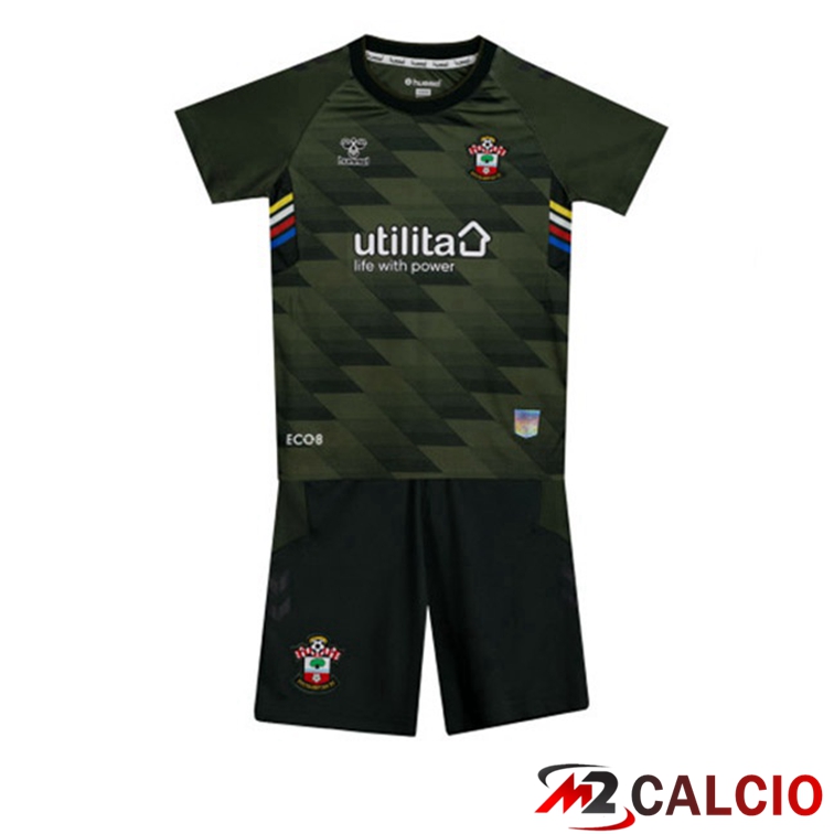 Maglie Calcio Southampton FC Bambino Terza Nero 2022/2023