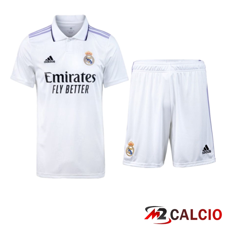 Maglie Calcio Personalizzate,Tute Calcio Squadre,Maglia Nazionale Italiana Calcio | Insieme Maglie Calcio Real Madrid Prima + Pantaloncini 2022/2023