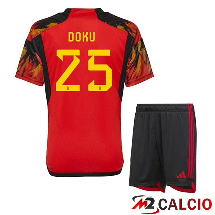 Maglie Calcio Personalizzate,Tute Calcio Squadre,Maglia Nazionale Italiana Calcio | Maglie Calcio Belgio (DOKU 25) Bambino Prima Rosso Coppa Del Mondo 2022 Maglie Calcio Personalizzate,Tute Calcio Squadre,Maglia Nazionale Italiana Calcio | Maglie Calcio Belgio (DOKU 25) Bambino Prima Rosso Coppa Del Mondo 2022