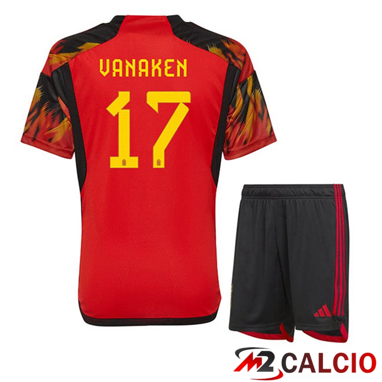 Maglie Calcio Personalizzate,Tute Calcio Squadre,Maglia Nazionale Italiana Calcio | Maglie Calcio Belgio (VANAKEN 17) Bambino Prima Rosso Coppa Del Mondo 2022 Maglie Calcio Personalizzate,Tute Calcio Squadre,Maglia Nazionale Italiana Calcio | Maglie Calcio Belgio (VANAKEN 17) Bambino Prima Rosso Coppa Del Mondo 2022