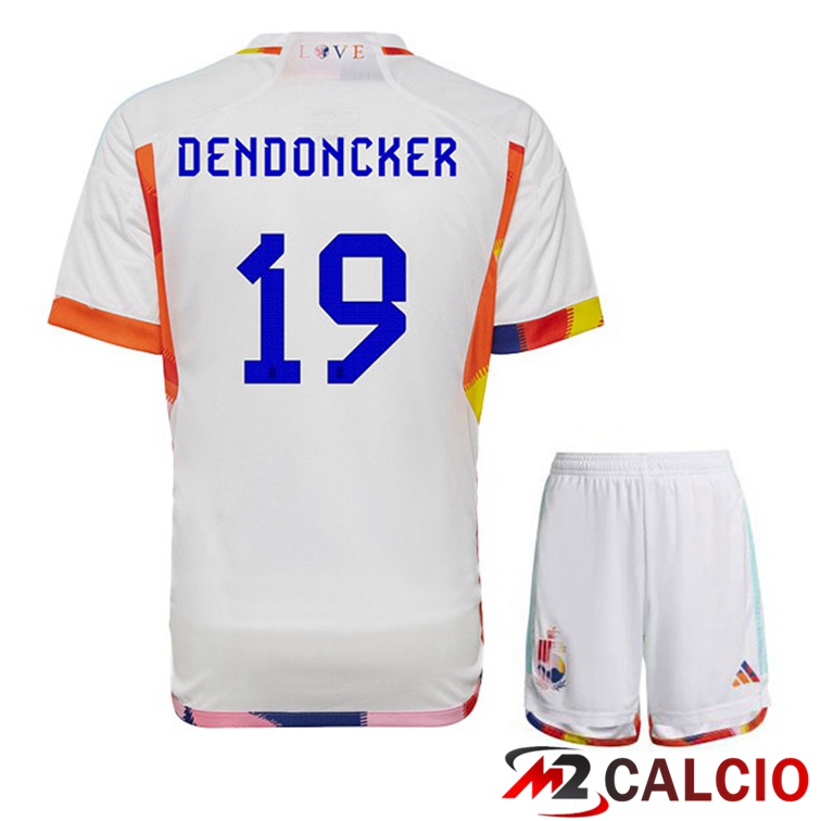 Maglie Calcio Personalizzate,Tute Calcio Squadre,Maglia Nazionale Italiana Calcio | Maglie Calcio Belgio (DENDONCKER 19) Bambino Seconda Bianco Coppa Del Mondo 2022 Maglie Calcio Personalizzate,Tute Calcio Squadre,Maglia Nazionale Italiana Calcio | Maglie Calcio Belgio (DENDONCKER 19) Bambino Seconda Bianco Coppa Del Mondo 2022
