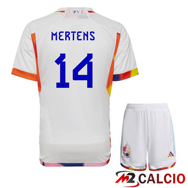 Maglie Calcio Personalizzate,Tute Calcio Squadre,Maglia Nazionale Italiana Calcio | Maglie Calcio Belgio (MERTENS 14) Bambino Seconda Bianco Coppa Del Mondo 2022 Maglie Calcio Personalizzate,Tute Calcio Squadre,Maglia Nazionale Italiana Calcio | Maglie Calcio Belgio (MERTENS 14) Bambino Seconda Bianco Coppa Del Mondo 2022