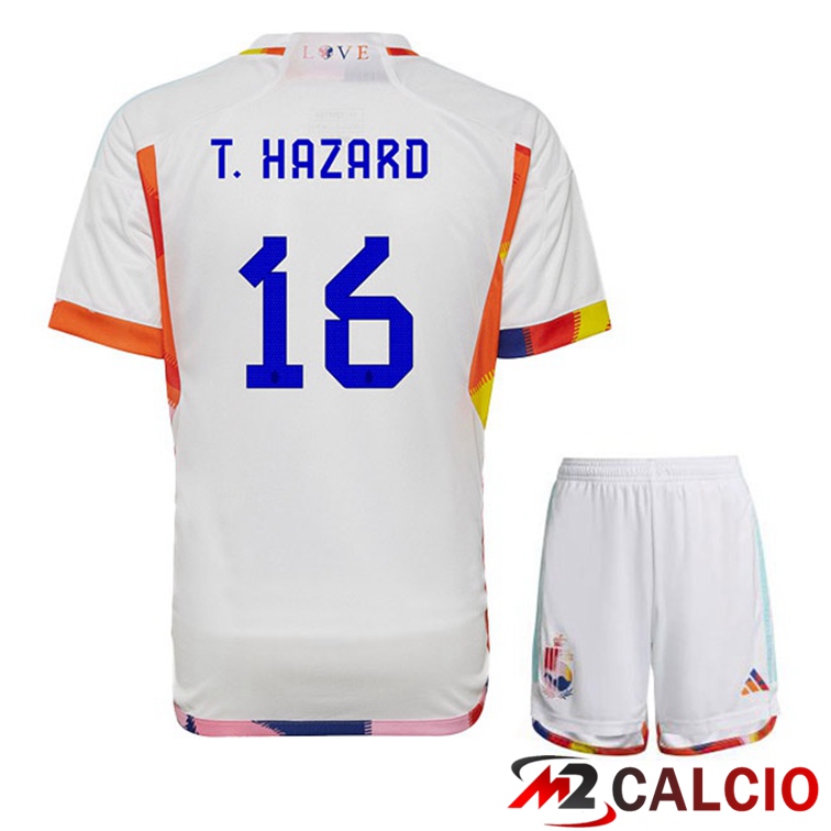 Maglie Calcio Personalizzate,Tute Calcio Squadre,Maglia Nazionale Italiana Calcio | Maglie Calcio Belgio (T. HAZARD 16) Bambino Seconda Bianco Coppa Del Mondo 2022 Maglie Calcio Personalizzate,Tute Calcio Squadre,Maglia Nazionale Italiana Calcio | Maglie Calcio Belgio (T. HAZARD 16) Bambino Seconda Bianco Coppa Del Mondo 2022
