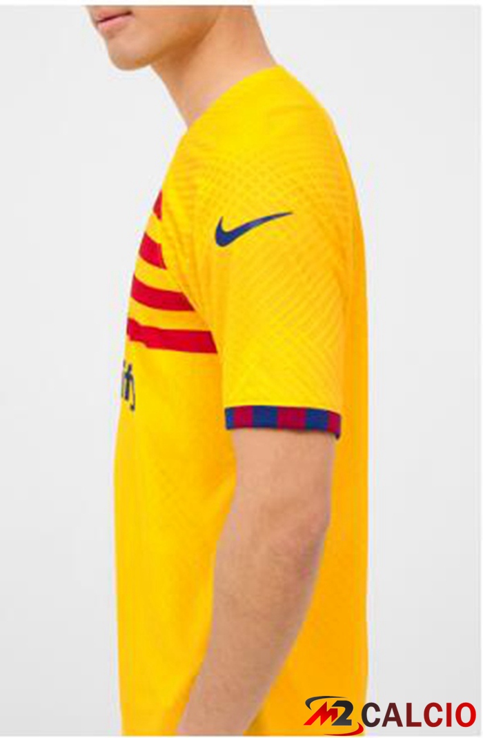 Maglie Calcio FC Barcellona Quarto Giallo 2022/2023