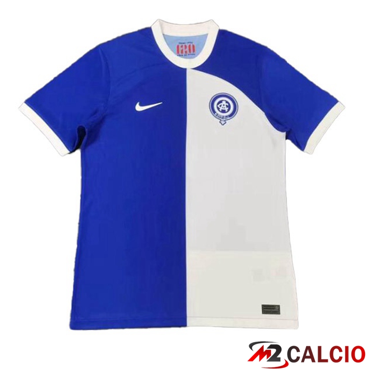 Maglie Calcio Personalizzate,Tute Calcio Squadre,Maglia Nazionale Italiana Calcio | Maglie Calcio Atletico Madrid Seconda Blu Bianco Versione Trapelata 2023/2024