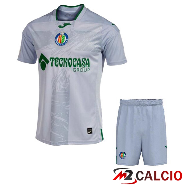 Maglie Calcio Personalizzate,Tute Calcio Squadre,Maglia Nazionale Italiana Calcio | Maglia Calcio Getafe CF Bambino Terza Grigio 2023/2024