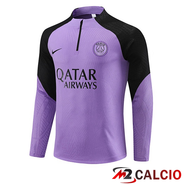 Maglie Calcio Personalizzate,Tute Calcio Squadre,Maglia Nazionale Italiana Calcio | Felpa Allenamento Paris PSG Viola 2023/2024