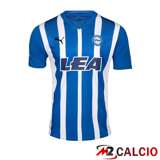Maglie Calcio Deportivo Alaves Prima Blu Bianco 2023/2024