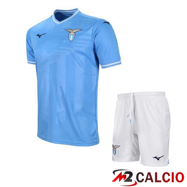 Maglie Calcio Personalizzate,Tute Calcio Squadre,Maglia Nazionale Italiana Calcio | Maglie Calcio SS Lazio Bambino Prima Blu 2023/2024