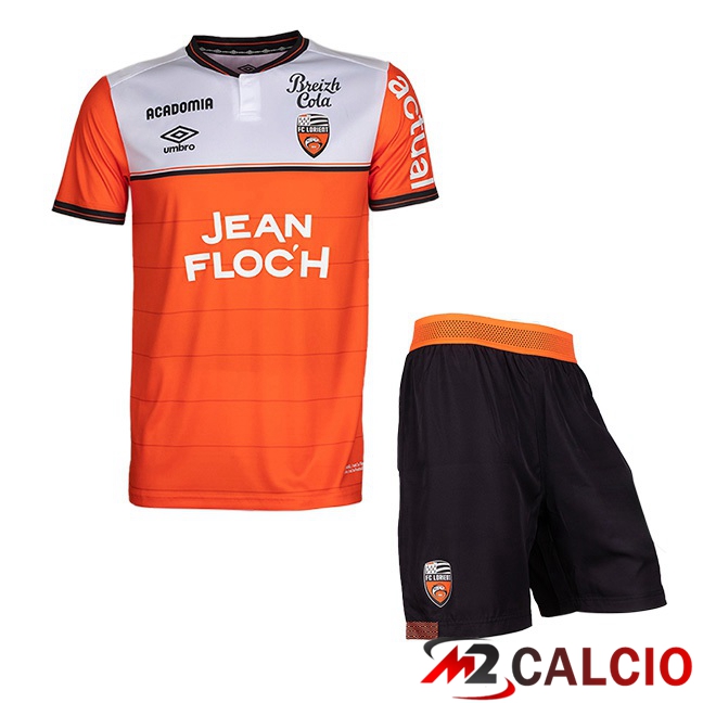 Maglie Calcio FC Lorient Bambino Prima Arancia 2023/2024