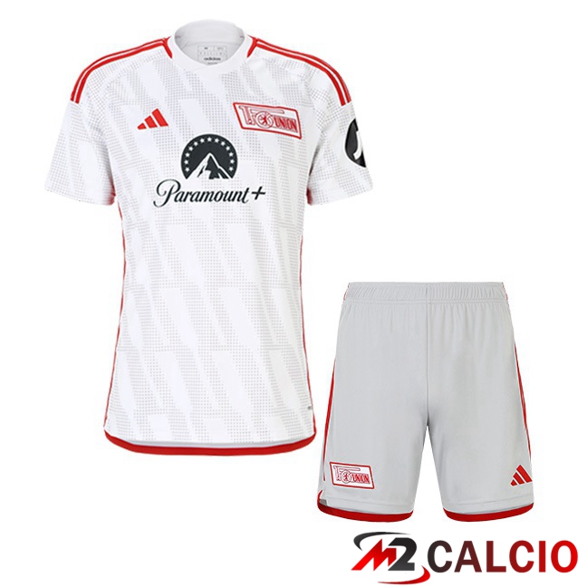 Maglie Calcio FC Union Berlin Bambino Seconda Bianco 2023/2024