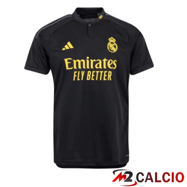 Maglie Calcio Personalizzate,Tute Calcio Squadre,Maglia Nazionale Italiana Calcio | Maglie Calcio Real Madrid Terza Nero 2023/2024