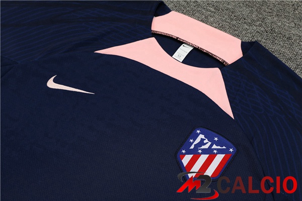 T Shirt Allenamento Atletico Madrid + Pantaloncini Blu Reale 2023/2024