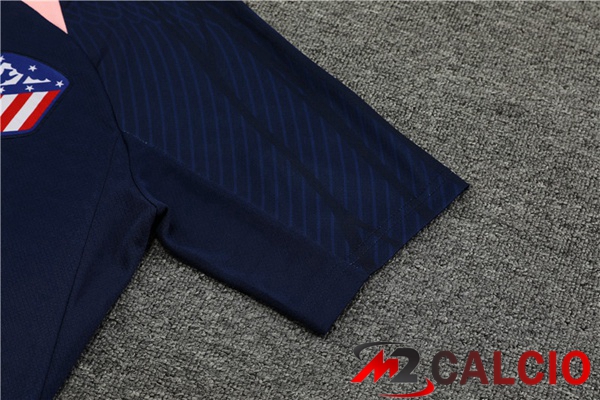 T Shirt Allenamento Atletico Madrid + Pantaloncini Blu Reale 2023/2024