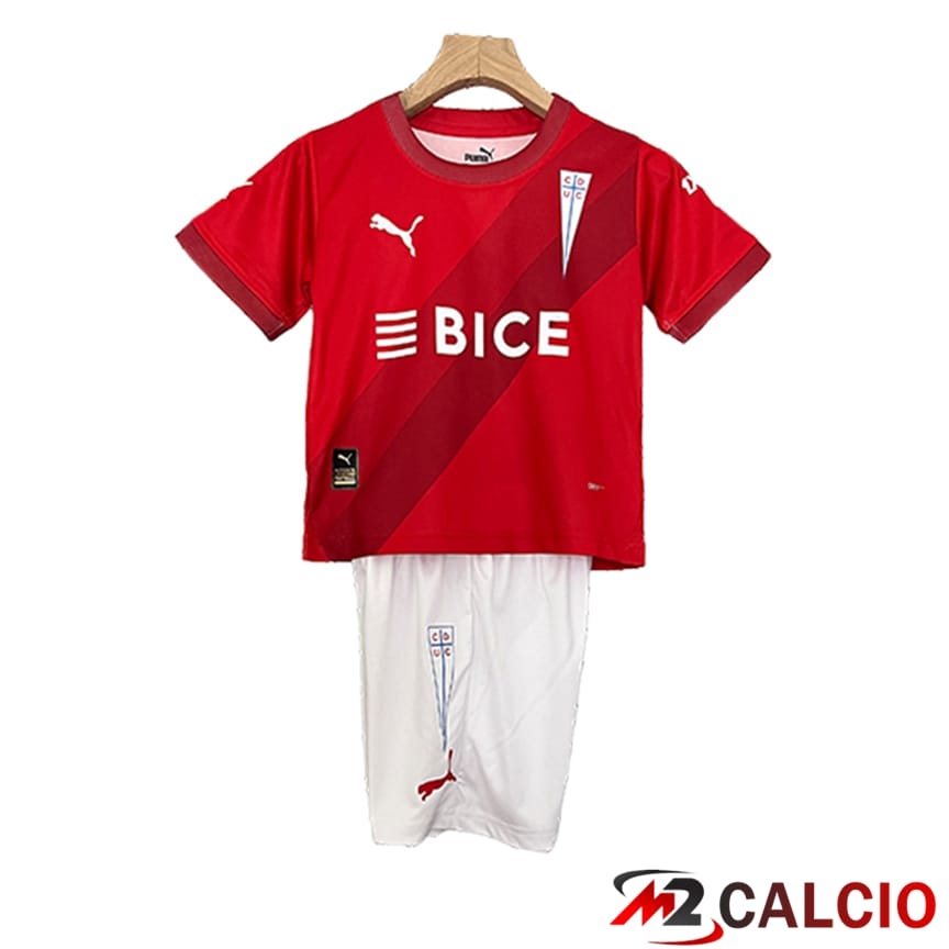 Maglie Calcio Personalizzate,Tute Calcio Squadre,Maglia Nazionale Italiana Calcio | Maglie Calcio Deportivo Universidad Catolica Bambino Seconda 2024/2025