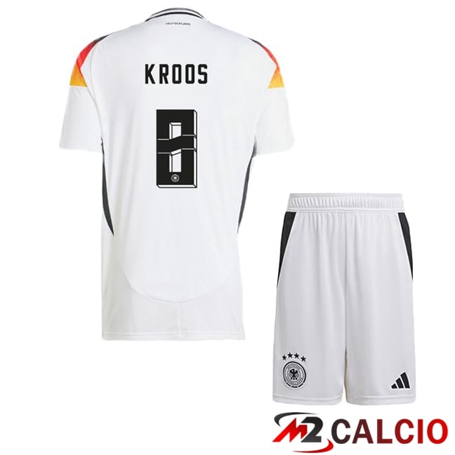 Maglie Calcio Personalizzate,Tute Calcio Squadre,Maglia Nazionale Italiana Calcio | Maglie Calcio Germania (KROOS 8) Bambino Prima Bianco 2024/2025 Maglie Calcio Personalizzate,Tute Calcio Squadre,Maglia Nazionale Italiana Calcio | Maglie Calcio Germania (KROOS 8) Bambino Prima Bianco 2024/2025