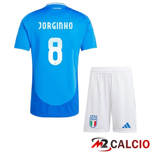 Maglie Calcio Personalizzate,Tute Calcio Squadre,Maglia Nazionale Italiana Calcio | Maglie Calcio Italia (JORGINHO 8) Bambino Prima Blu 2024/2025 Maglie Calcio Personalizzate,Tute Calcio Squadre,Maglia Nazionale Italiana Calcio | Maglie Calcio Italia (JORGINHO 8) Bambino Prima Blu 2024/2025