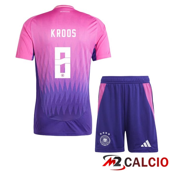 Maglie Calcio Personalizzate,Tute Calcio Squadre,Maglia Nazionale Italiana Calcio | Maglie Calcio Germania (KROOS 8) Bambino Seconda Rosa Viola 2024/2025 Maglie Calcio Personalizzate,Tute Calcio Squadre,Maglia Nazionale Italiana Calcio | Maglie Calcio Germania (KROOS 8) Bambino Seconda Rosa Viola 2024/2025