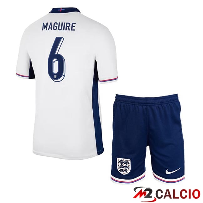 Maglie Calcio Personalizzate,Tute Calcio Squadre,Maglia Nazionale Italiana Calcio | Maglie Calcio Inghilterra (Maguire 6) Bambino Prima Bianco 2024/2025 Maglie Calcio Personalizzate,Tute Calcio Squadre,Maglia Nazionale Italiana Calcio | Maglie Calcio Inghilterra (Maguire 6) Bambino Prima Bianco 2024/2025