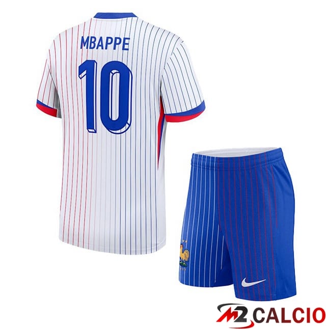 Maglie Calcio Personalizzate,Tute Calcio Squadre,Maglia Nazionale Italiana Calcio | Maglie Calcio Francia (MBAPPE 10) Bambino Seconda Bianco 2024/2025 Maglie Calcio Personalizzate,Tute Calcio Squadre,Maglia Nazionale Italiana Calcio | Maglie Calcio Francia (MBAPPE 10) Bambino Seconda Bianco 2024/2025