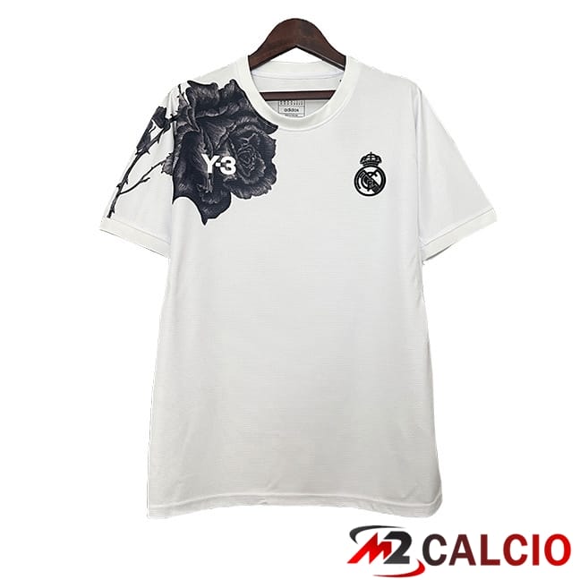 Maglie Calcio Personalizzate,Tute Calcio Squadre,Maglia Nazionale Italiana Calcio | Maglie Calcio Real Madrid Y3 Bianco 2024/2025