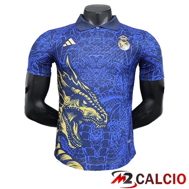 Maglie Calcio Personalizzate,Tute Calcio Squadre,Maglia Nazionale Italiana Calcio | Maglie Calcio Real Madrid Edizione Speciale Blu 2024/2025