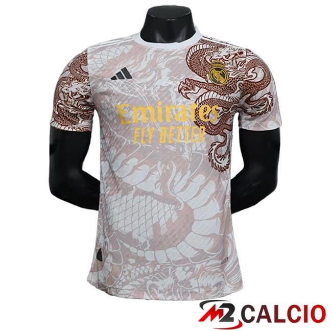 Maglie Calcio Personalizzate,Tute Calcio Squadre,Maglia Nazionale Italiana Calcio | Maglie Calcio Real Madrid Edizione Speciale Marrone 2024/2025