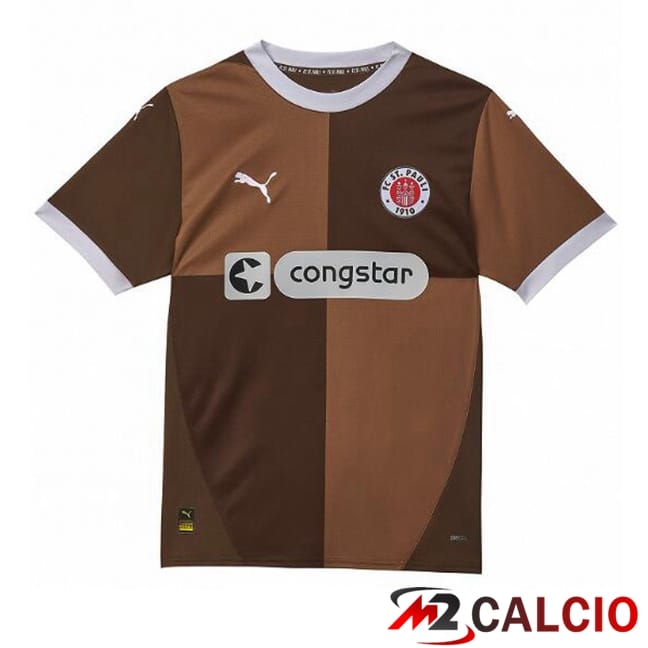 Maglie Calcio FC St. Pauli Prima Giallo 2024/2025
