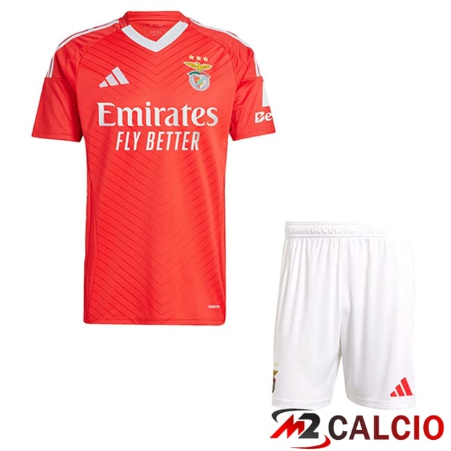 Maglie Calcio Personalizzate,Tute Calcio Squadre,Maglia Nazionale Italiana Calcio | Maglie Calcio Benfica Bambino Prima 2024/2025