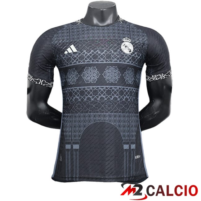 Maglie Calcio Personalizzate,Tute Calcio Squadre,Maglia Nazionale Italiana Calcio | Maglie Calcio Real Madrid Edizione Speciale Nero 2024/2025