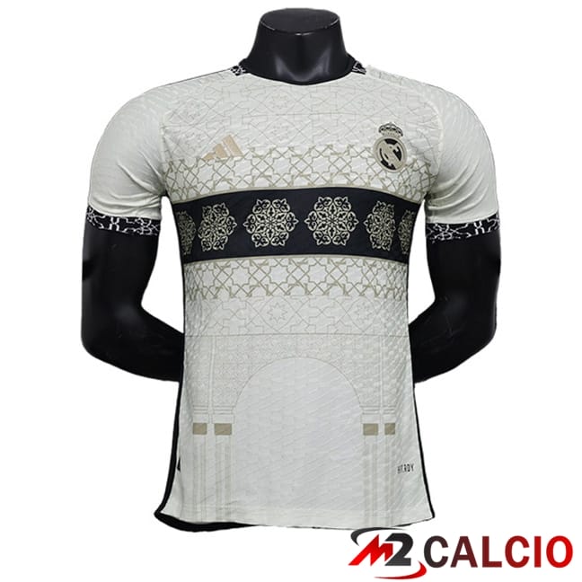 Maglie Calcio Personalizzate,Tute Calcio Squadre,Maglia Nazionale Italiana Calcio | Maglie Calcio Real Madrid Edizione Speciale Bianco 2024/2025