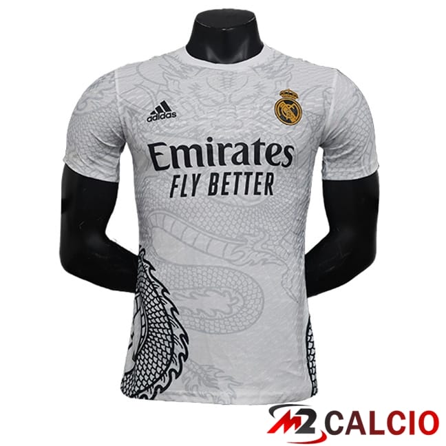 Maglie Calcio Personalizzate,Tute Calcio Squadre,Maglia Nazionale Italiana Calcio | Maglie Calcio Real Madrid Edizione Speciale Bianco 2024/2025