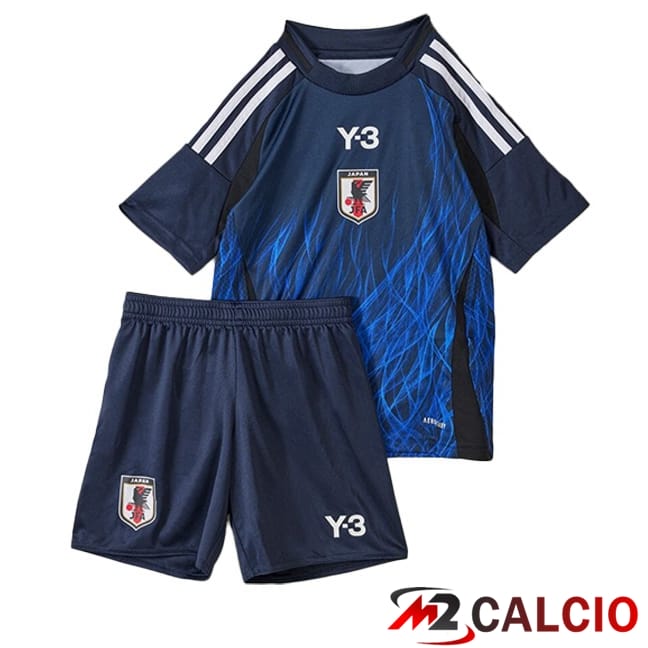 Maglie Calcio Personalizzate,Tute Calcio Squadre,Maglia Nazionale Italiana Calcio | Maglia Nazionale Giappone Bambino Prima Blu 2024/2025