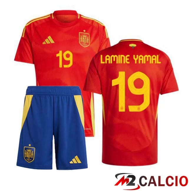 Maglie Calcio Personalizzate,Tute Calcio Squadre,Maglia Nazionale Italiana Calcio | Maglia Nazionale Spagna (LAMINE YAMAL 19) Bambino Prima Rosso 2024/2025 Maglie Calcio Personalizzate,Tute Calcio Squadre,Maglia Nazionale Italiana Calcio | Maglia Nazionale Spagna (LAMINE YAMAL 19) Bambino Prima Rosso 2024/2025