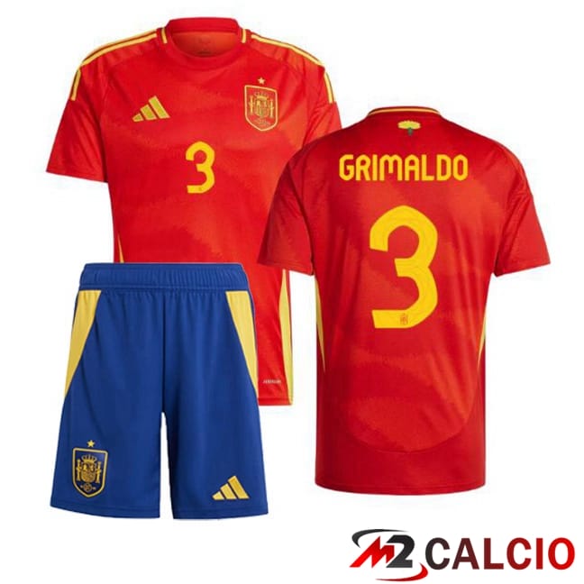 Maglie Calcio Personalizzate,Tute Calcio Squadre,Maglia Nazionale Italiana Calcio | Maglia Nazionale Spagna (GRIMALDO 3) Bambino Prima Rosso 2024/2025 Maglie Calcio Personalizzate,Tute Calcio Squadre,Maglia Nazionale Italiana Calcio | Maglia Nazionale Spagna (GRIMALDO 3) Bambino Prima Rosso 2024/2025