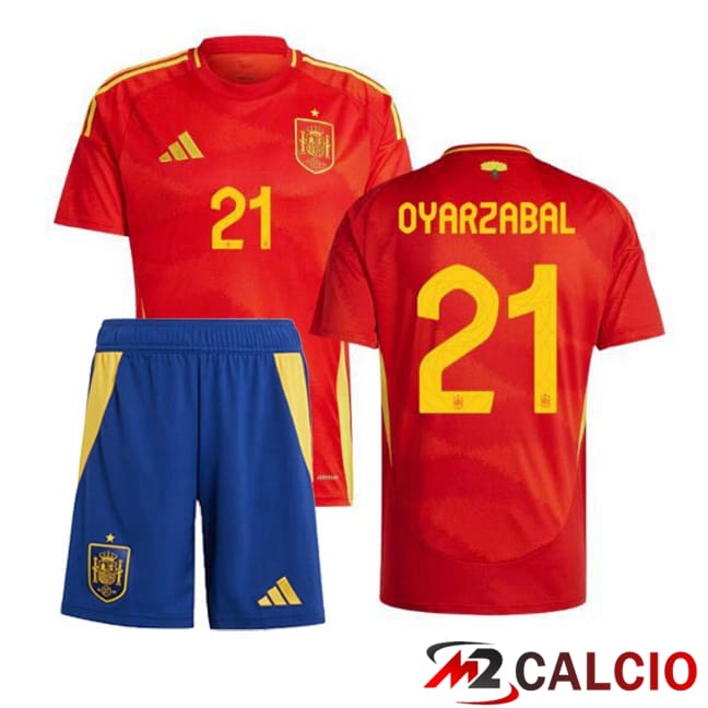 Maglie Calcio Personalizzate,Tute Calcio Squadre,Maglia Nazionale Italiana Calcio | Maglia Nazionale Spagna (OYARZABAL 21) Bambino Prima Rosso 2024/2025 Maglie Calcio Personalizzate,Tute Calcio Squadre,Maglia Nazionale Italiana Calcio | Maglia Nazionale Spagna (OYARZABAL 21) Bambino Prima Rosso 2024/2025