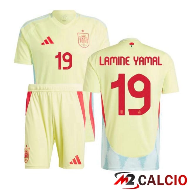 Maglie Calcio Personalizzate,Tute Calcio Squadre,Maglia Nazionale Italiana Calcio | Maglia Nazionale Spagna (LAMINE YAMAL 19) Bambino Seconda Giallo 2024/2025 Maglie Calcio Personalizzate,Tute Calcio Squadre,Maglia Nazionale Italiana Calcio | Maglia Nazionale Spagna (LAMINE YAMAL 19) Bambino Seconda Giallo 2024/2025