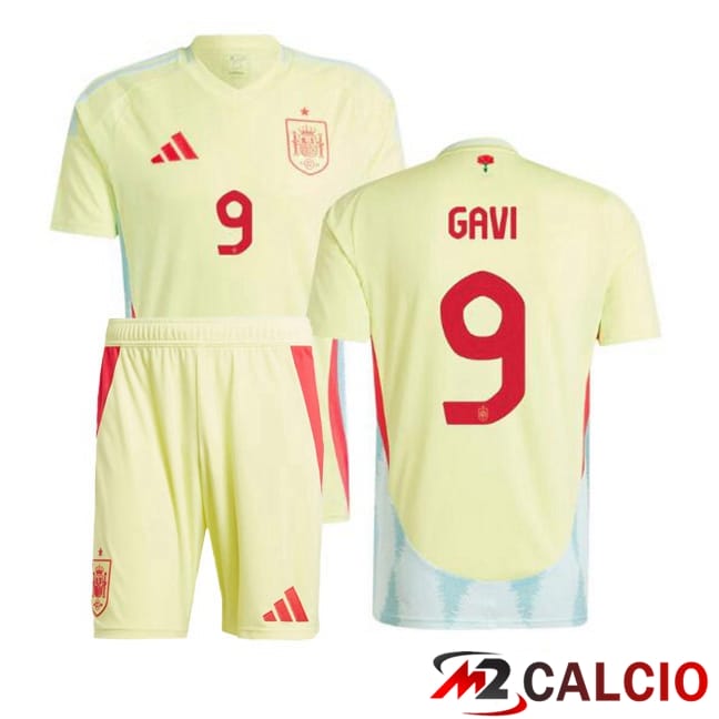 Maglie Calcio Personalizzate,Tute Calcio Squadre,Maglia Nazionale Italiana Calcio | Maglia Nazionale Spagna (GAVI 9) Bambino Seconda Giallo 2024/2025 Maglie Calcio Personalizzate,Tute Calcio Squadre,Maglia Nazionale Italiana Calcio | Maglia Nazionale Spagna (GAVI 9) Bambino Seconda Giallo 2024/2025